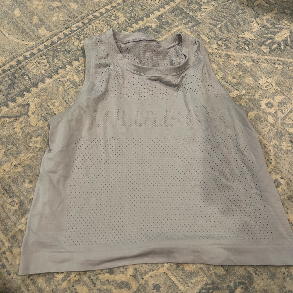 Lululemon Swiftly Tech Tank 6 Crop Lavender